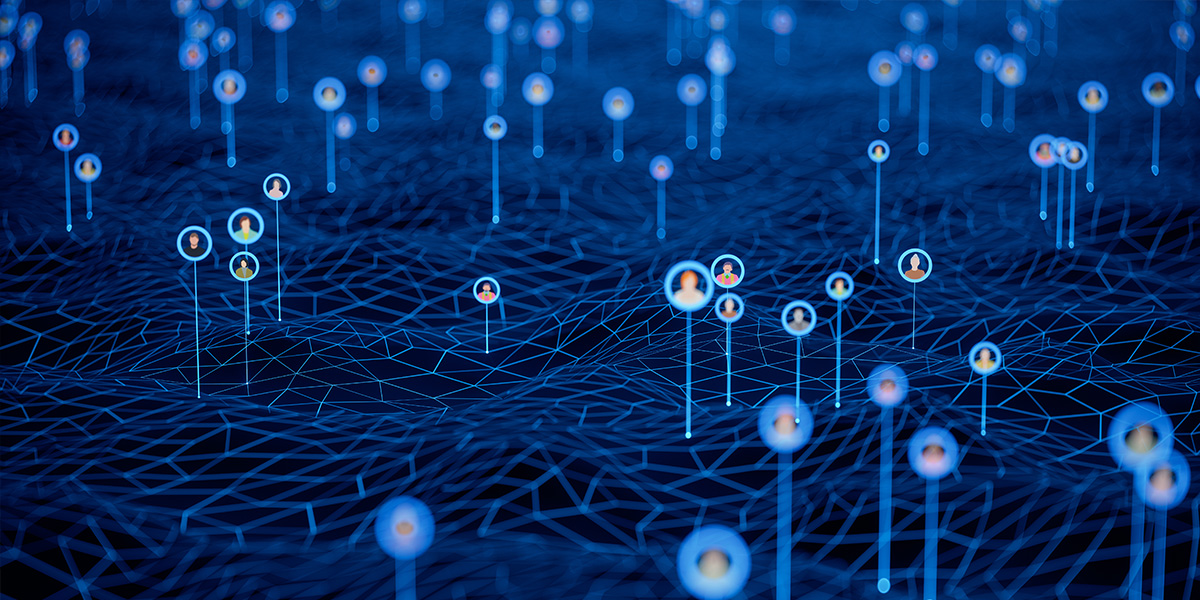 Visual representation of consolidating data to rethink your crm